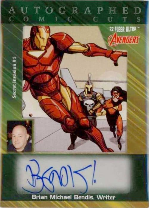 Brian Michael Bendis - Secret Invasion (2008) #1 #ACC-SI1 — 2022 Marvel Fleer Ultra Avengers