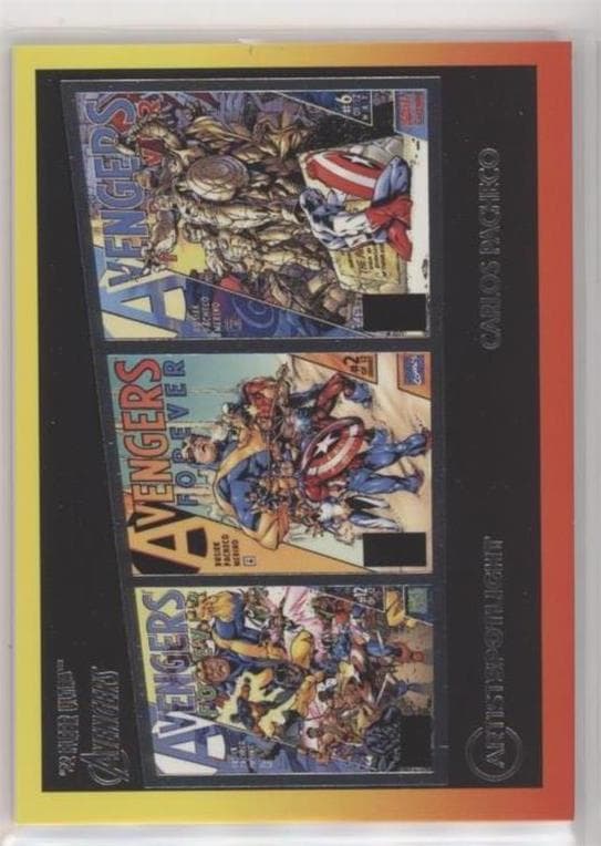 Carlos Pacheco - Avengers Forever (1998) #12 #AS-7 — 2022 Marvel Fleer Ultra Avengers