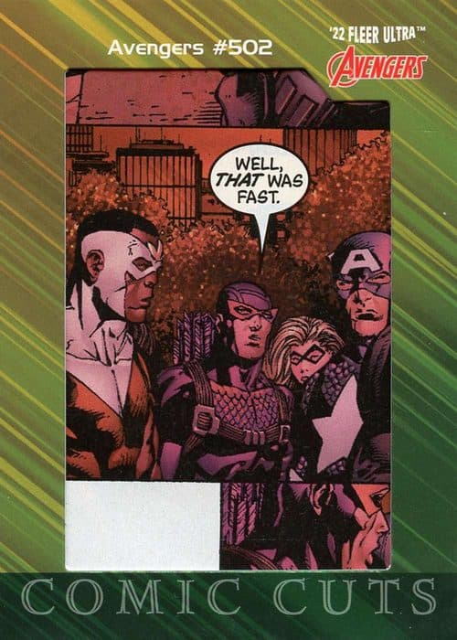 Avengers (1998) #502 #CC-AVG502 — 2022 Marvel Fleer Ultra Avengers