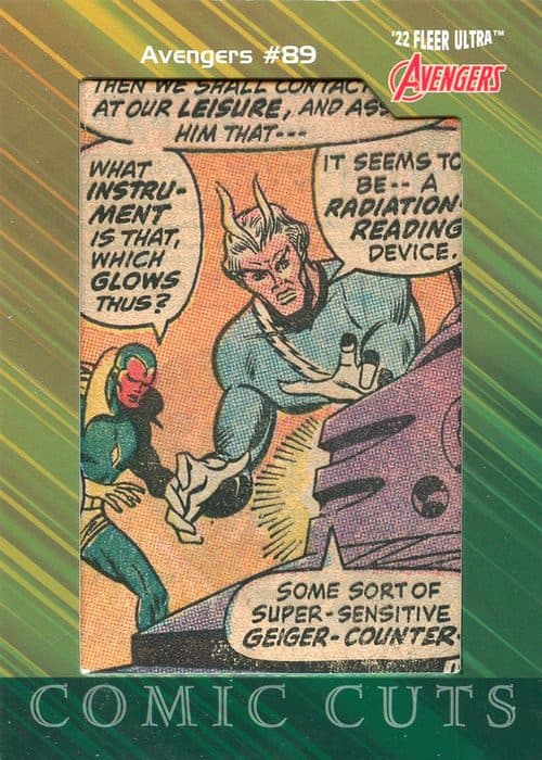 Avengers (1963) #89 #CC-AVG89 — 2022 Marvel Fleer Ultra Avengers