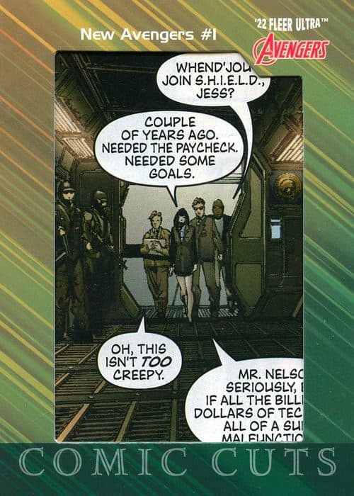 New Avengers (2004) #1 #CC-NA1 — 2022 Marvel Fleer Ultra Avengers
