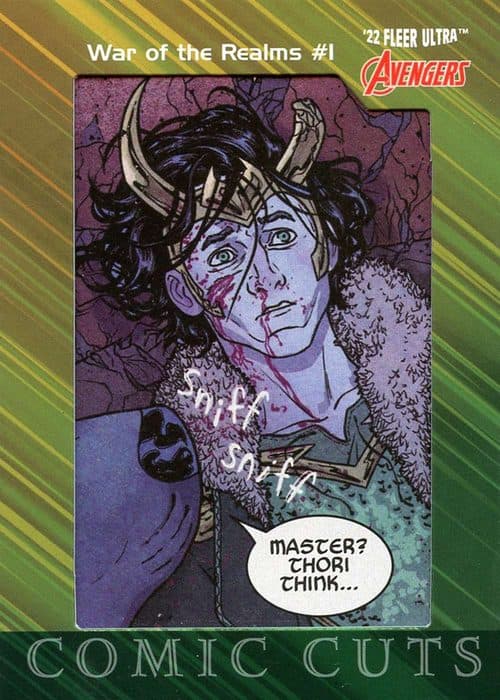 War of the Realms (2019) #1 #CC-WOTR1 — 2022 Marvel Fleer Ultra Avengers