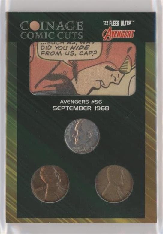 Avengers (1963) #56 #CCC-AVG56 — 2022 Marvel Fleer Ultra Avengers