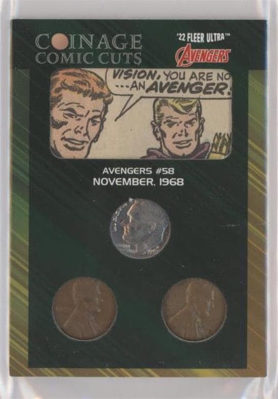 Avengers (1963) #58 #CCC-AVG58 — 2022 Marvel Fleer Ultra Avengers
