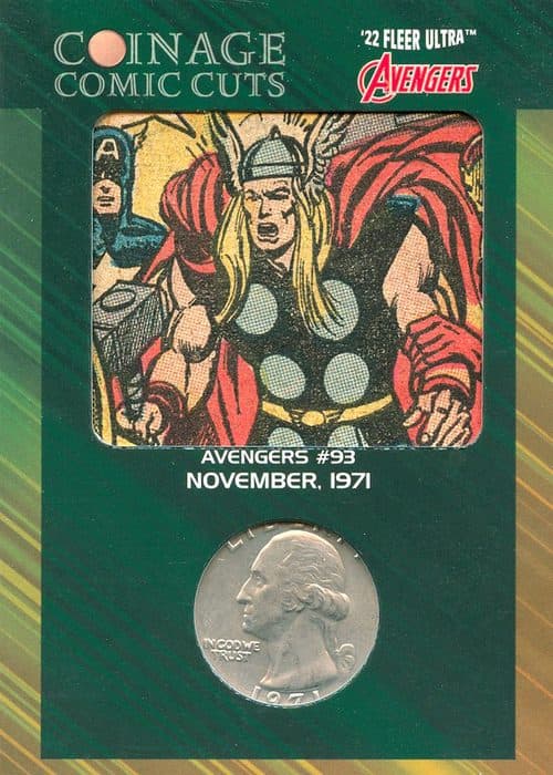 Avengers (1963) #93 #CCC-AVG93 — 2022 Marvel Fleer Ultra Avengers