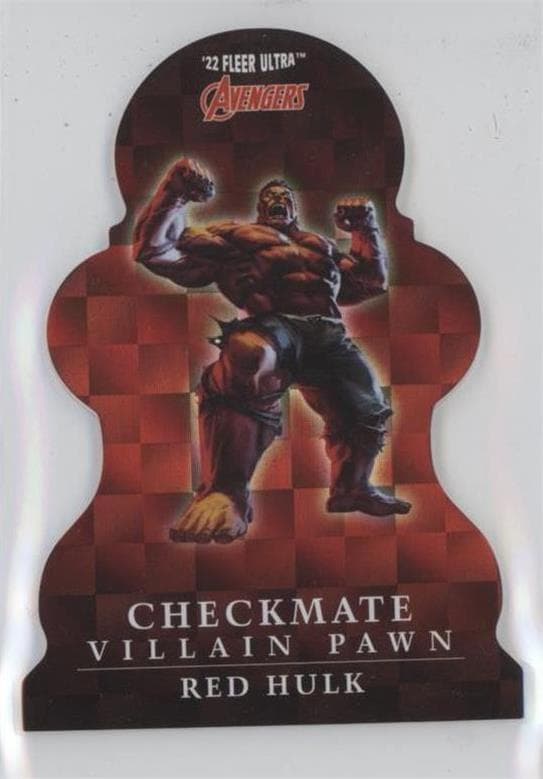 Red Hulk #CP-21 — 2022 Marvel Fleer Ultra Avengers