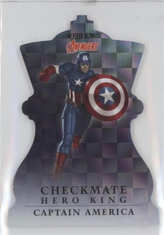Captain America #CP-32 — 2022 Marvel Fleer Ultra Avengers