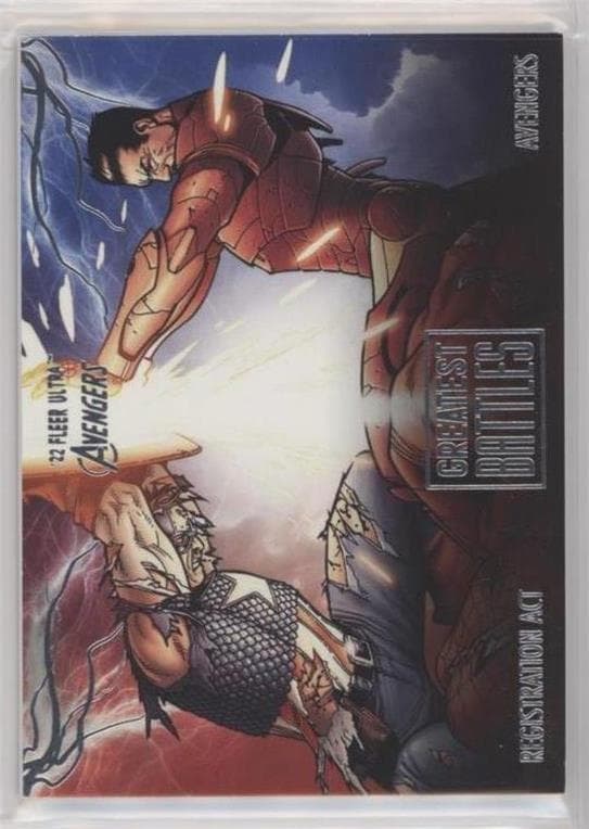 Civil War #EB-2 — 2022 Marvel Fleer Ultra Avengers