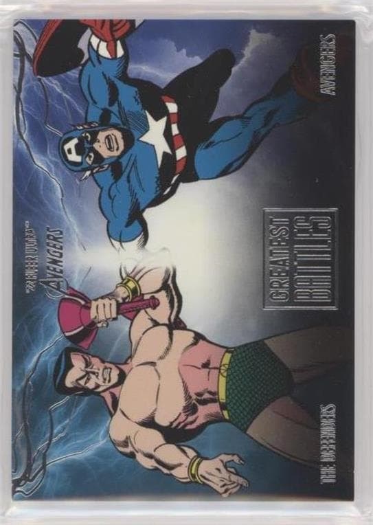 The Avengers/Defenders War #EB-7 — 2022 Marvel Fleer Ultra Avengers