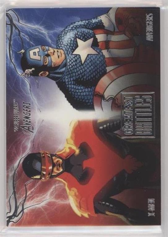 Avengers V X-Men #EB-8 — 2022 Marvel Fleer Ultra Avengers