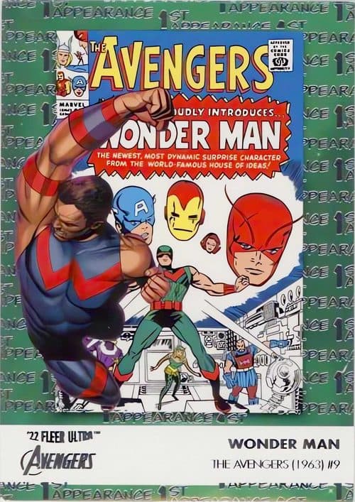 Wonder Man #FA-1 — 2022 Marvel Fleer Ultra Avengers