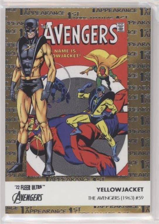 Yellowjacket #FA-10 — 2022 Marvel Fleer Ultra Avengers