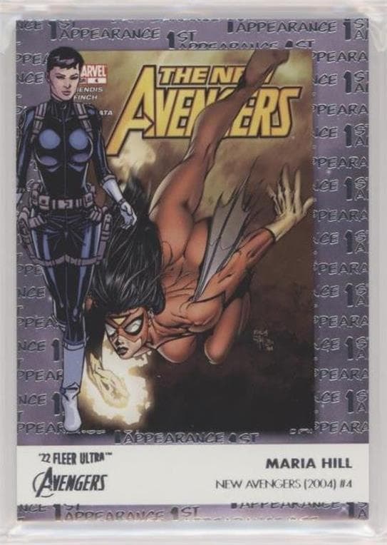 Maria Hill #FA-11 — 2022 Marvel Fleer Ultra Avengers