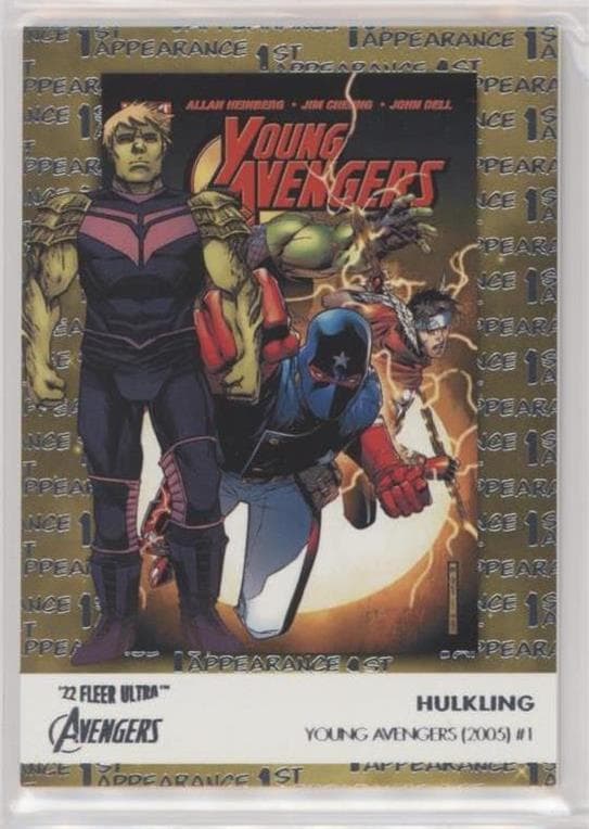 Hulkling #FA-13 — 2022 Marvel Fleer Ultra Avengers