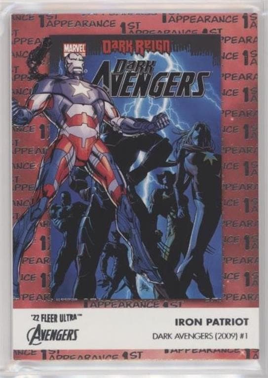 Iron Patriot #FA-15 — 2022 Marvel Fleer Ultra Avengers