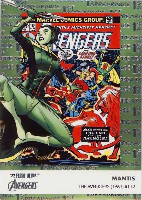 Mantis #FA-7 — 2022 Marvel Fleer Ultra Avengers