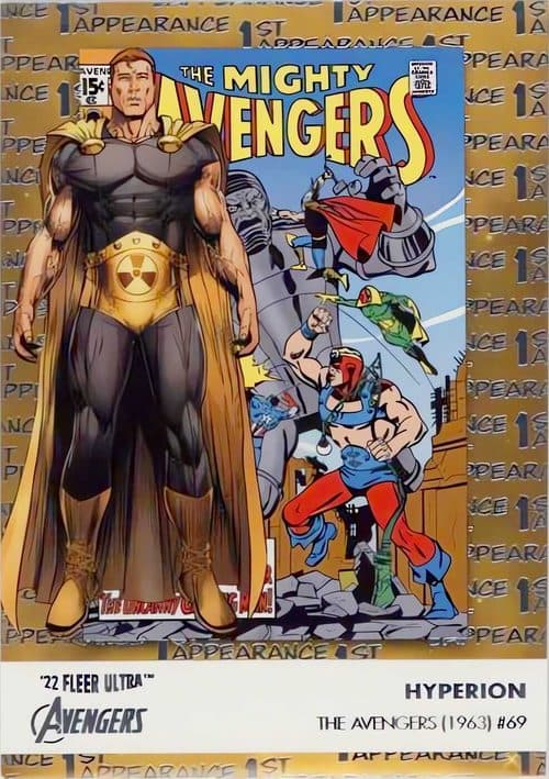 Hyperion #FA-8 — 2022 Marvel Fleer Ultra Avengers