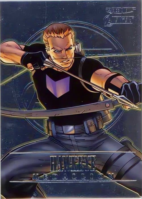 Hawkeye #M-15 — 2022 Marvel Fleer Ultra Avengers
