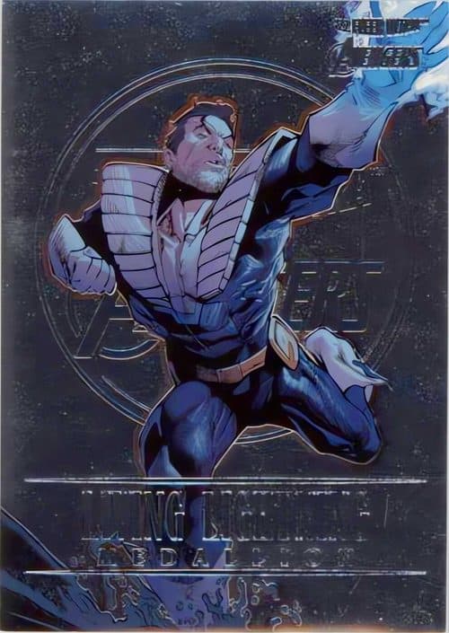 Living Lightning #M-22 — 2022 Marvel Fleer Ultra Avengers