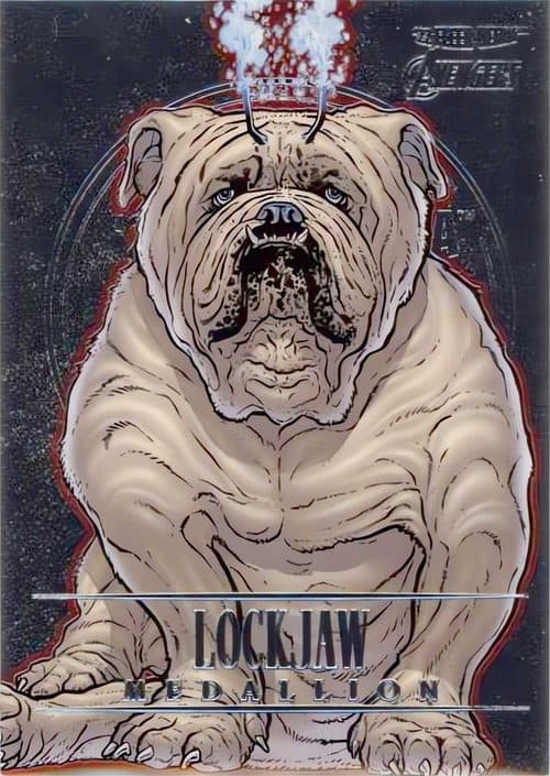 Lockjaw #M-23 — 2022 Marvel Fleer Ultra Avengers