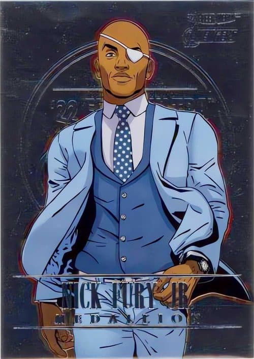 Nick Fury #M-29 — 2022 Marvel Fleer Ultra Avengers