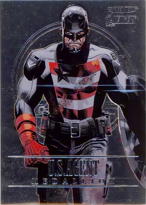 U.S. Agent #M-42 — 2022 Marvel Fleer Ultra Avengers