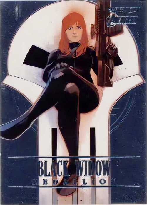Black Widow #M-5 — 2022 Marvel Fleer Ultra Avengers