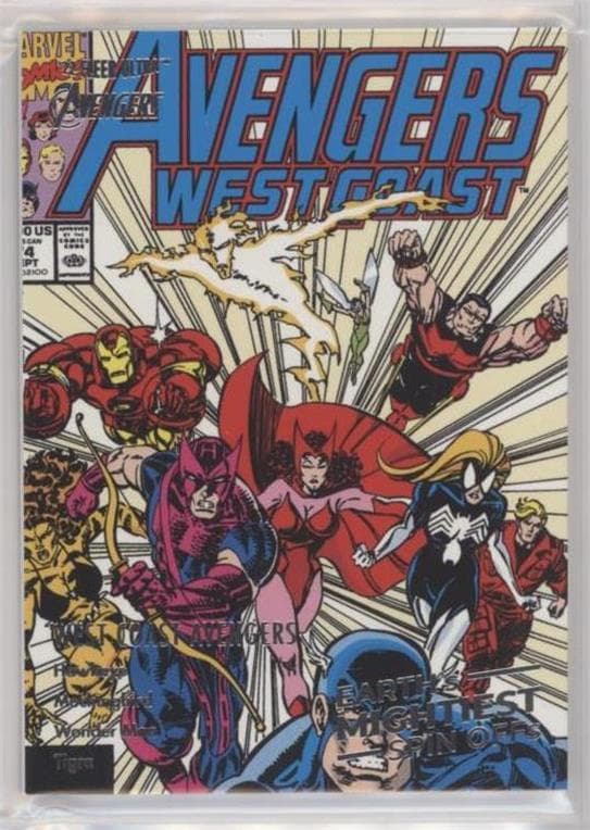 West Coast Avengers #SO-8 — 2022 Marvel Fleer Ultra Avengers