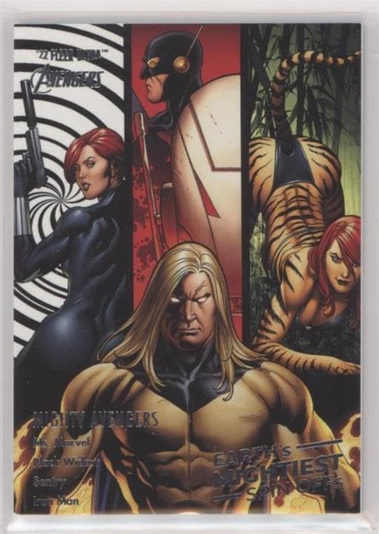 Mighty Avengers #SO-9 — 2022 Marvel Fleer Ultra Avengers