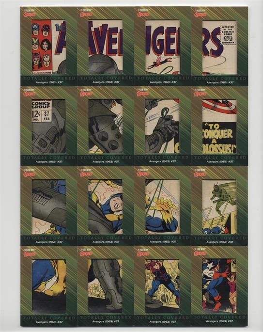 Avengers (1963) #37 #TC-AV37 — 2022 Marvel Fleer Ultra Avengers