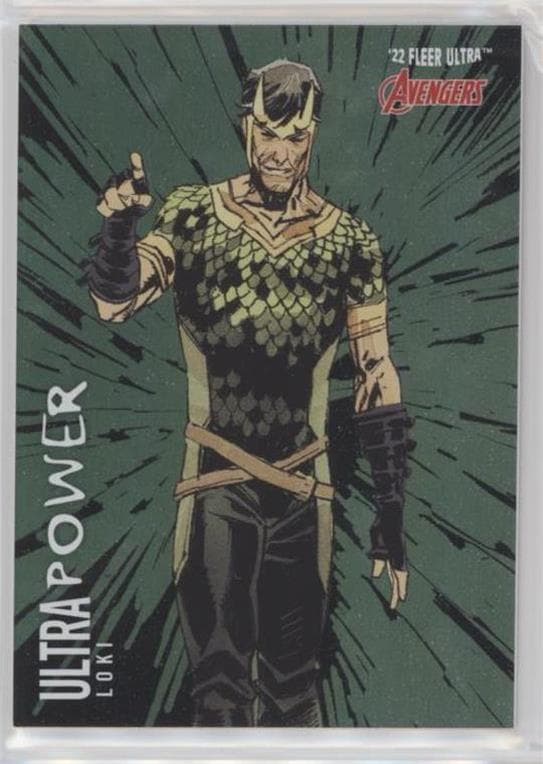 Loki #UP-15 — 2022 Marvel Fleer Ultra Avengers