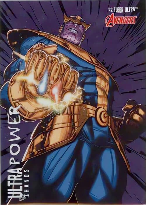 Thanos #UP-2 — 2022 Marvel Fleer Ultra Avengers