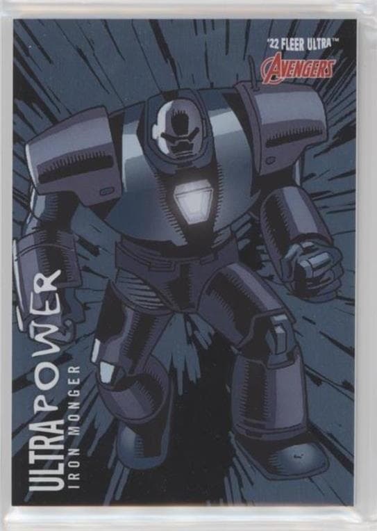 Iron Monger #UP-21 — 2022 Marvel Fleer Ultra Avengers