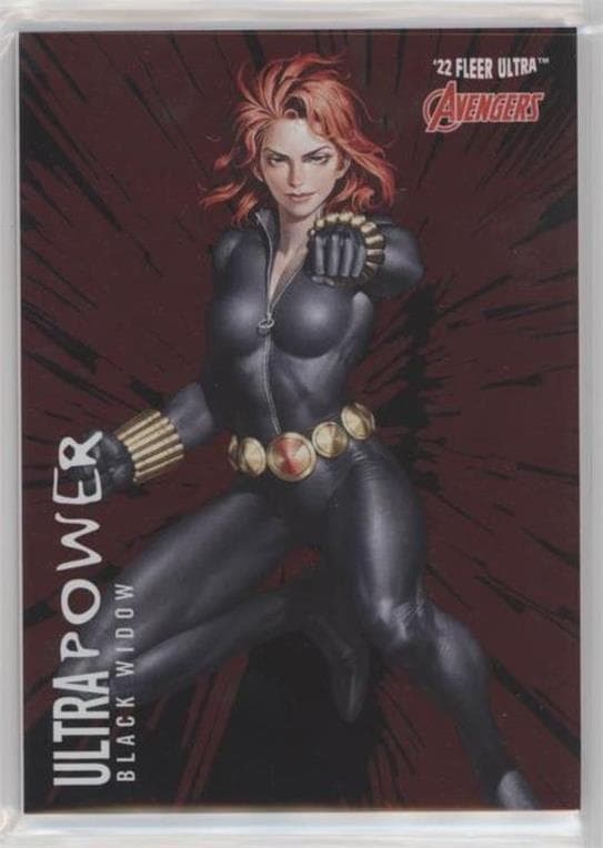 Black Widow #UP-23 — 2022 Marvel Fleer Ultra Avengers