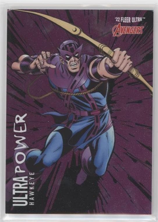Hawkeye #UP-27 — 2022 Marvel Fleer Ultra Avengers