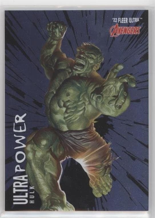 Hulk #UP-29 — 2022 Marvel Fleer Ultra Avengers