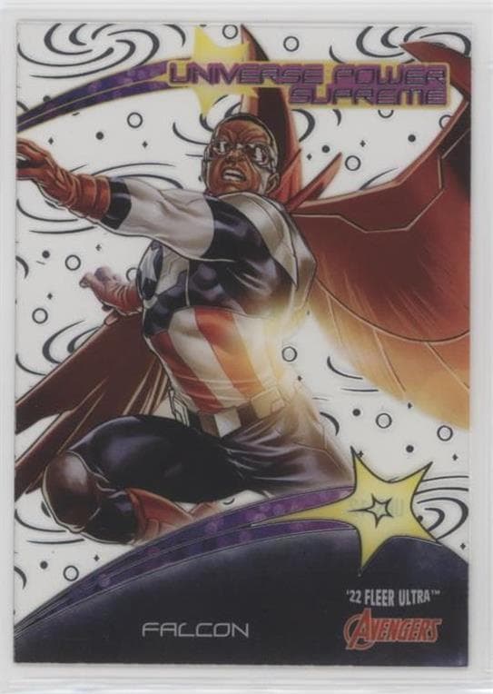 Falcon #UPS-12 — 2022 Marvel Fleer Ultra Avengers