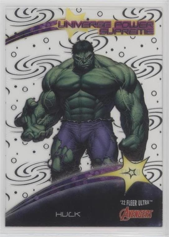 Hulk #UPS-17 — 2022 Marvel Fleer Ultra Avengers