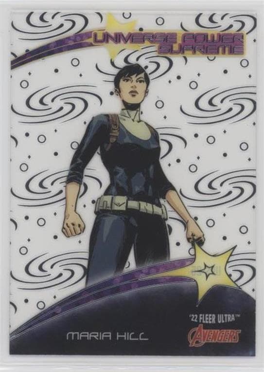 Maria Hill #UPS-25 — 2022 Marvel Fleer Ultra Avengers