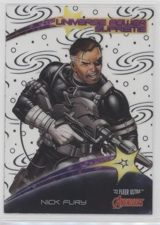 Nick Fury #UPS-27 — 2022 Marvel Fleer Ultra Avengers
