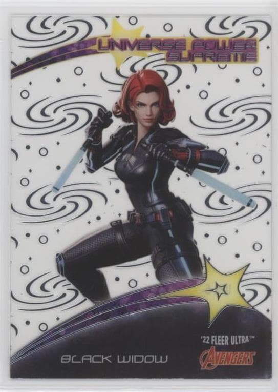 Black Widow #UPS-5 — 2022 Marvel Fleer Ultra Avengers