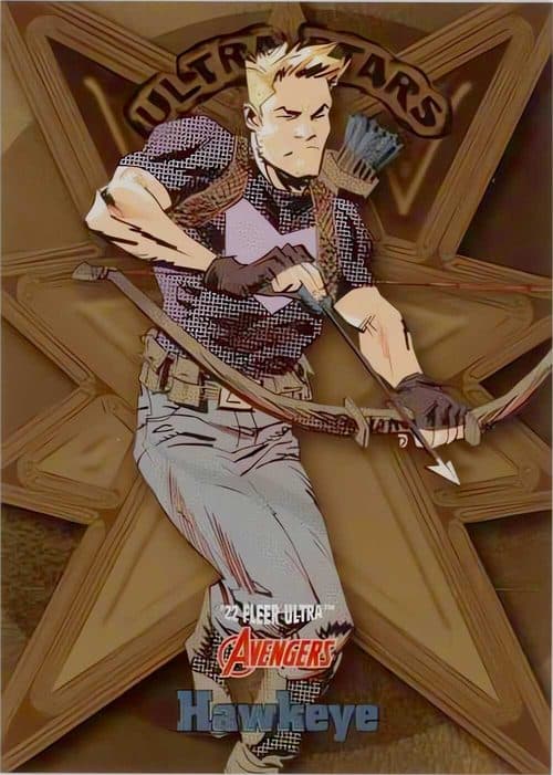 Hawkeye #US17 — 2022 Marvel Fleer Ultra Avengers
