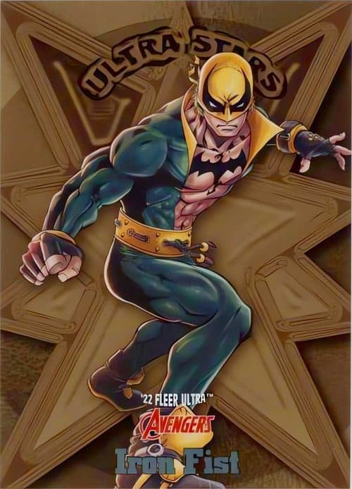 Iron Fist #US22 — 2022 Marvel Fleer Ultra Avengers