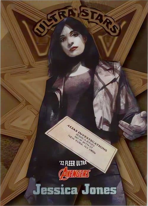 Jessica Jones #US25 — 2022 Marvel Fleer Ultra Avengers