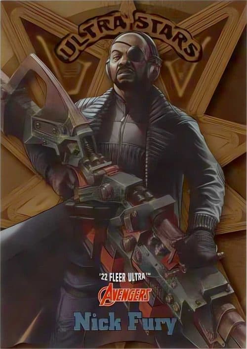 Nick Fury #US31 — 2022 Marvel Fleer Ultra Avengers