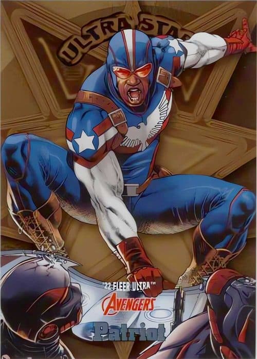 Patriot #US32 — 2022 Marvel Fleer Ultra Avengers