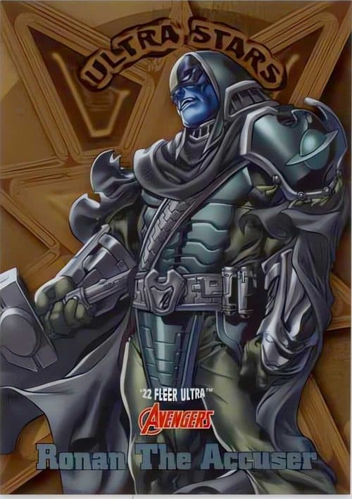 Ronan the Accuser #US34 — 2022 Marvel Fleer Ultra Avengers