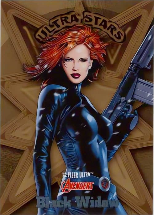 Black Widow #US7 — 2022 Marvel Fleer Ultra Avengers