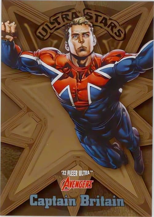 Captain Britain #US9 — 2022 Marvel Fleer Ultra Avengers