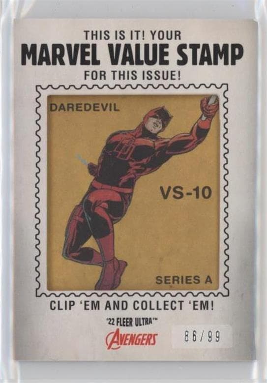 Daredevil #VS-10 — 2022 Marvel Fleer Ultra Avengers
